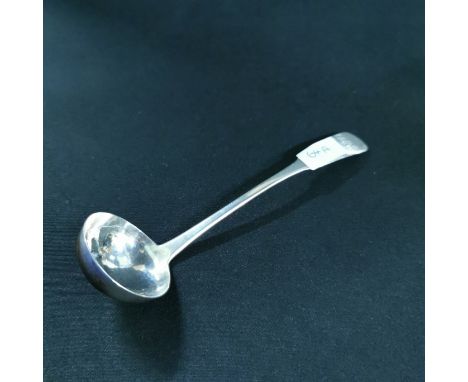 SMALL SILVER LADLE - SCOTTISH POSSIBLY EDINBURGH