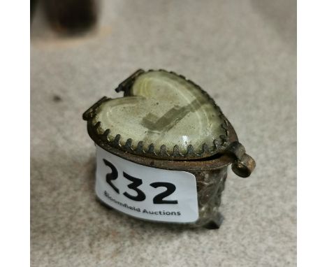 ANTIQUE CARRICKFERGUS TRINKET BOX