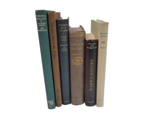Five books relating to the Cotswolds and one other on Warwickshire (6)Two in a Valley - Stephen Gwynn and Roy Beddington (Ric