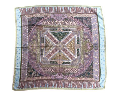 Hermes Cashmere &amp; Silk Blend Scarf. 65% Cashmere and 35% Silk. Condition: Good - Gently used with signs of wear, light sc