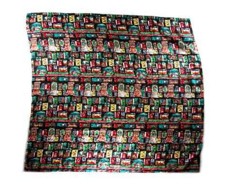 Hermes Silk Scarf Measurements: 35 x 35". Condition: Excellent - shows very minor evidence of handling. Shipping: Domestic: F