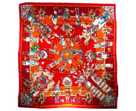Hermes Cashmere &amp; Silk Blend Shawl. 65% Cashmere and 35% Silk. Measurements: 53" x 53" approximately. Condition: Excellen
