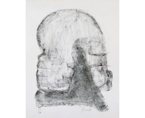 ‡ Dame Elisabeth Frink RA (1930-1993) Coriolanus Signed and numbered 50/50 Lithograph  53 x 43cm ++Two light linear pushes to