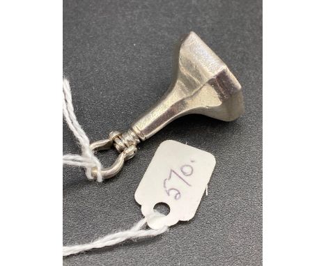 A antique carnelian intaglio fob seal