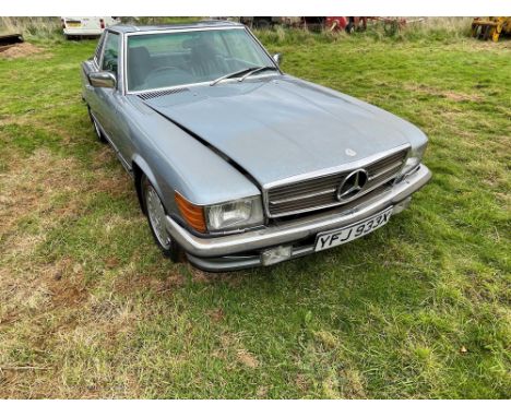 A partially restored, 5-litre R107 from the Stoneacre Collection offered with No Reserve. In recent years this car has formed