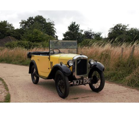 1929 wider-bodied AE 'Chummy' Tourer from long-term ownership, recently returned to the road. Offered at No Reserve. Nickname