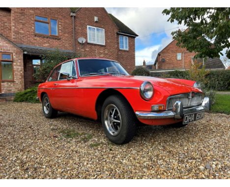 From seven years current ownership, this recently refreshed, chrome bumper, overdrive-equipped MG B GT is offered at No Reser