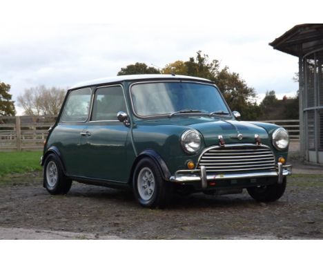 A well-restored, later Rover Mini Cooper presented in the style of a classic '66 Cooper S. Around £10,000 has been invested i