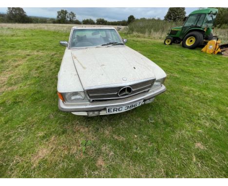 On offer from the Stoneacre Collection, a V8-engined R107 SL380 in 'barn find' condition without No Reserve. In recent years 