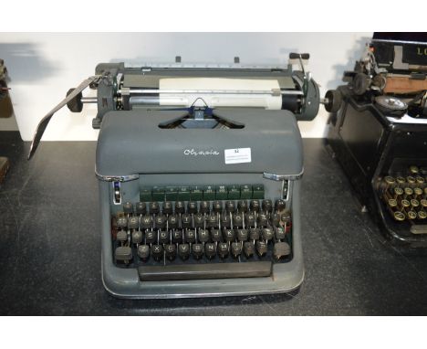 Olympia Typewriter made in Germany 