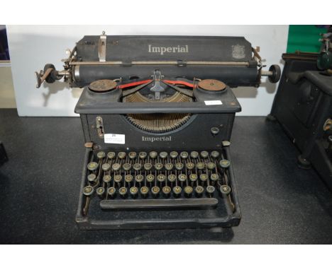 Imperial Typewriter - Leicester, England 