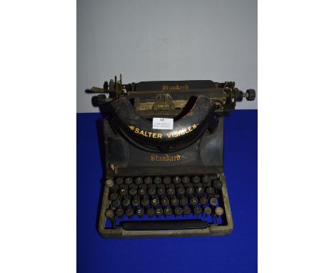 Salter Visible Standard Typewriter (some wear) 