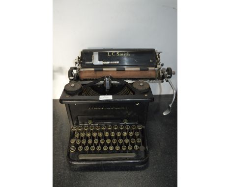 L.C. Smith No.11 Typewriter by Smith &amp; Corona 