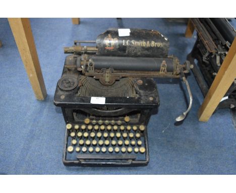 L.C. Smith &amp; Bros Typewriter 