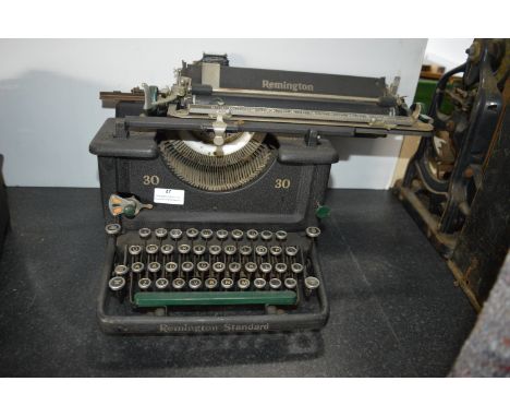 Remington No.30 Typewriter 