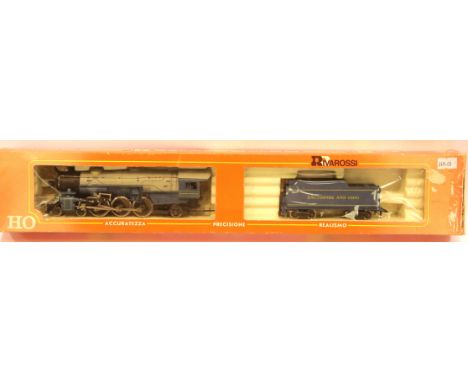 Rivarossi HO gauge 1220 4-6-2 Pacific steam locomotive Baltimore and Ohio. P&amp;P Group 2 (£18+VAT for the first lot and £2+