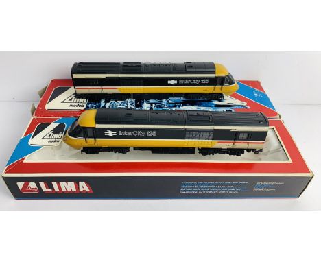 Lima OO Gauge Pair of Class 43 Intercity 125 Power / Dummy  Cars - Incorrect Boxes. P&amp;P Group 2 (£18+VAT for the first lo