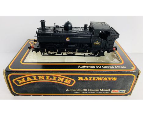 Mainline 37085 57XX Pannier Tank BR Black Loco - Boxed. P&amp;P Group 1 (£14+VAT for the first lot and £1+VAT for subsequent 