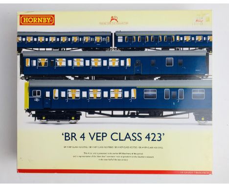 Hornby R2946X BR 4 VEP Class 423 Train Pack *DCC Digital Fitted* - Boxed. P&amp;P Group 2 (£18+VAT for the first lot and £2+V
