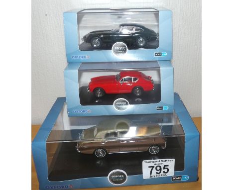 Oxford 1:43 scale x 3 automobiles. P&amp;P Group 2 (£18+VAT for the first lot and £2+VAT for subsequent lots) 