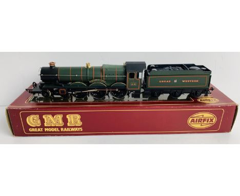 Airfix GMR 'Powderham Castle' GWR Livery - Boxed. P&amp;P Group 2 (£18+VAT for the first lot and £2+VAT for subsequent lots) 