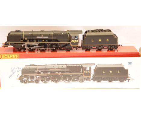 Hornby LMS Princess Coronation class Duchess of Sutherland R3014. P&amp;P Group 2 (£18+VAT for the first lot and £2+VAT for s