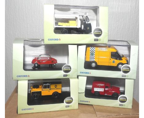 Oxford 1:76 scale x 5 mixed models. P&amp;P Group 2 (£18+VAT for the first lot and £2+VAT for subsequent lots) 