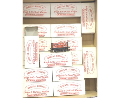 Twenty Hornby Pugh and Co coal wagons. P&amp;P Group 2 (£18+VAT for the first lot and £2+VAT for subsequent lots) 