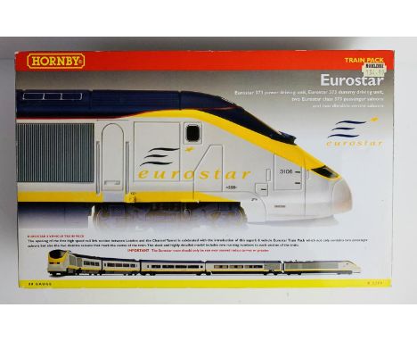 Hornby R2379 Eurostar 6x Car Train Pack - Boxed. P&amp;P Group 2 (£18+VAT for the first lot and £2+VAT for subsequent lots) 