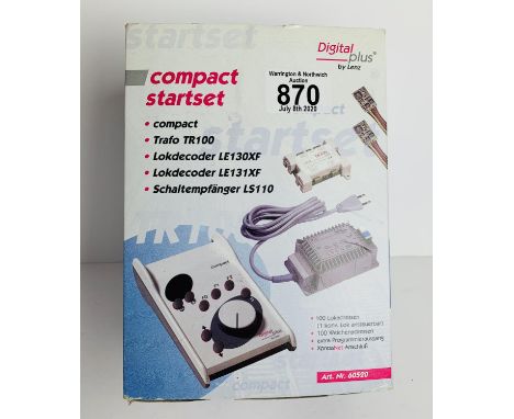Lenz Digital Plus Compact 60520 DCC Digital Power Controller &amp; Transformer - Boxed. P&amp;P Group 1 (£14+VAT for the firs
