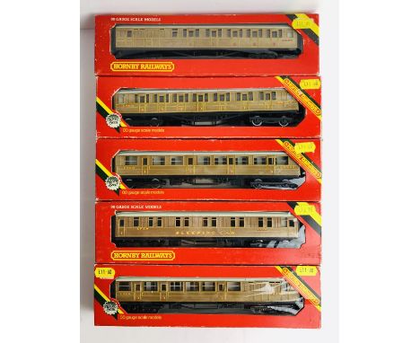 5x Hornby LNER Teak Passenger Coaches - All Boxed. P&amp;P Group 3 (£25+VAT for the first lot and £5+VAT for subsequent lots)