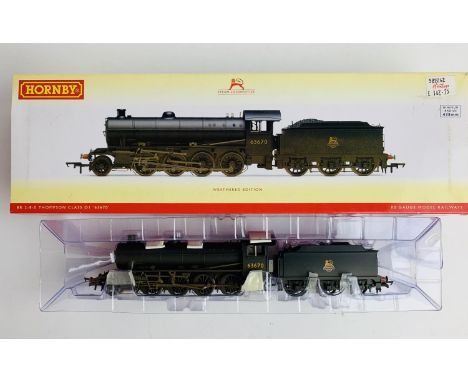 Hornby R3089X BR 2-8-0 Thompson Class Q1 63670 Weathered Edition *DCC Digital Fitted* - Boxed. P&amp;P Group 2 (£18+VAT for t