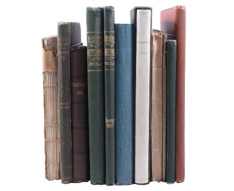 A collection of local histories: Rev. C F Watkins, The basilican Church of Brixworth, 1900; Alfred Green, Brackley, 1869; Rev