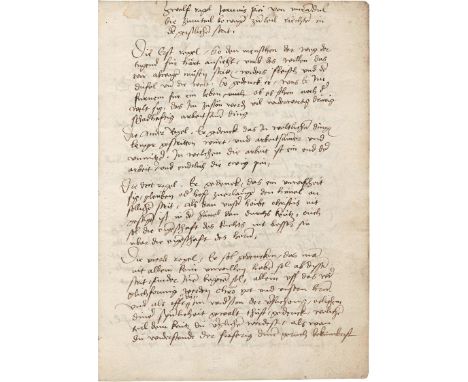 Bernhard von Clairvaux. Sant bernhardt munch spiegel, od. Spiegel des inerlichen menschen. Fragment einer deutschen Handschri