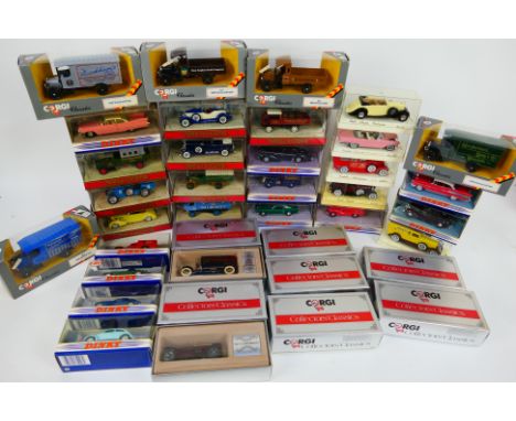 Matchbox Dinky - Solido - Corgi Classics - Matchbox MOY - Over 20 boxed diecast vehicles. Lot includes Solido Age D'or Cadill