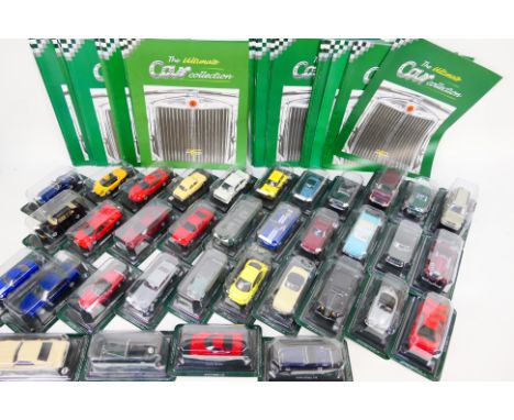 Del Prado - A collection of 35, 1:43 scale diecast model vehicles from the Del Prado 'Ultimate Car Collection' series. Lot in
