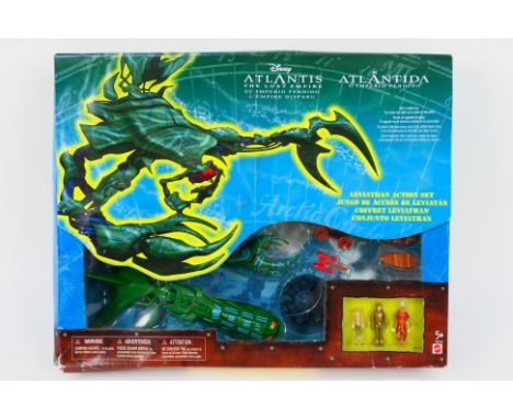 Disney - Atlantis - Leviathan Action Set. A boxed, sealed #29318 Leviathan Action Set from Atlantis by Disney / Mattel. Items