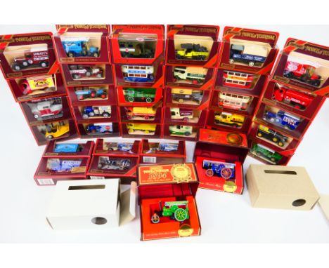 Matchbox Yesteryear - 36 x boxed vehicles including Mack Model AC truck in Kiwi livery # Y30, 1927 Talbot in Rose's livery # 