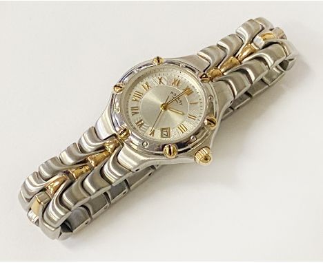LADIES ROTARY WATCH - ROMAN NUMERALS &amp; DATE - WORKING