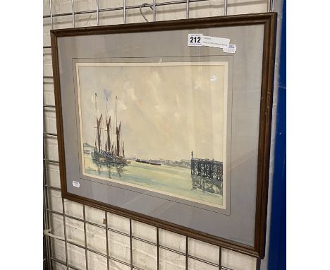 HAROLD CROUCHER (XX CENTURY) COLOUR LITHOGRAPH  26CM X 37CM