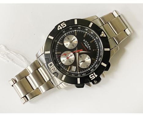 ROTARY 'CHRONOSPEED' WATCH - BOXED &amp; WORKING