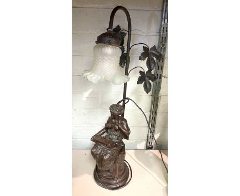 LADY FIGURE TABLE LAMP 56CMS (H) APPROX