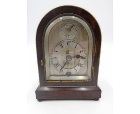 A miniature astral bracket clock by Jays of Brighton. Movement is stamped "Coventry Astral 15734". 