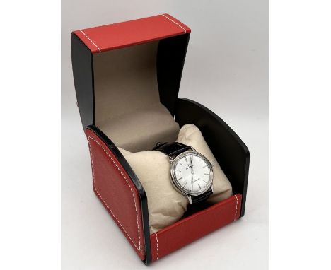 A vintage Omega Seamaster manual wind wrist watch