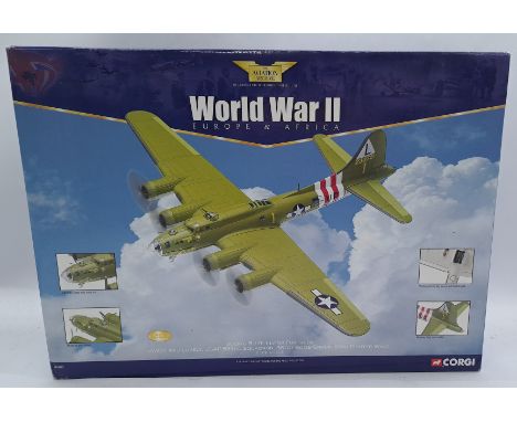 Corgi "Aviation Archive" a boxed 1/72 scale AA33302 World War II - Europe &amp; Africa) Boeing B-17F "Flying Fortress"). Alth