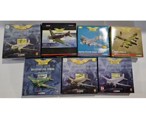 Corgi Aviation Archive a boxed military 1:144 scale group. Although unchecked for completeness condition appears generally Go