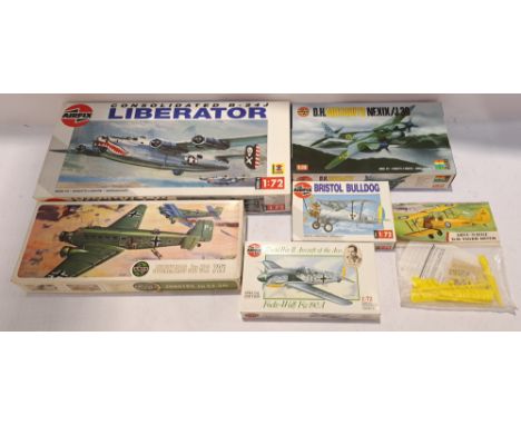Airfix, a boxed 1:72 Scale Military Aviation Group. Although unchecked for completeness condition appears Good to Good Plus w