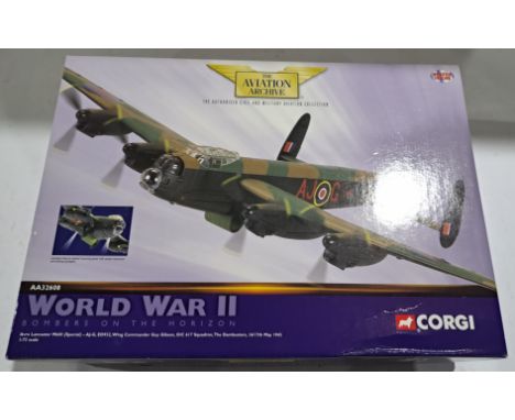 Corgi "Aviation Archive" a boxed 1/72 scale AA32608 Avro Lancaster Mk.III Special - The Dam Busters. Condition appears Good P