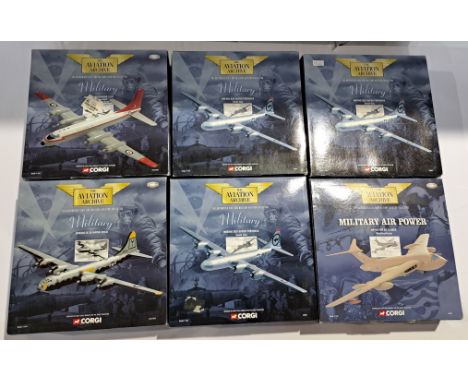 Corgi Aviation Archive a boxed military 1:144 scale group. Although unchecked for completeness condition appears generally Go