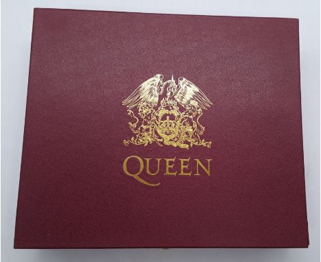Queen - Box Of Trick (LE box set) includes inside; "The 12" Collection" CD, "Live At The Rainbow" VHS, T-Shirt, photo book, p